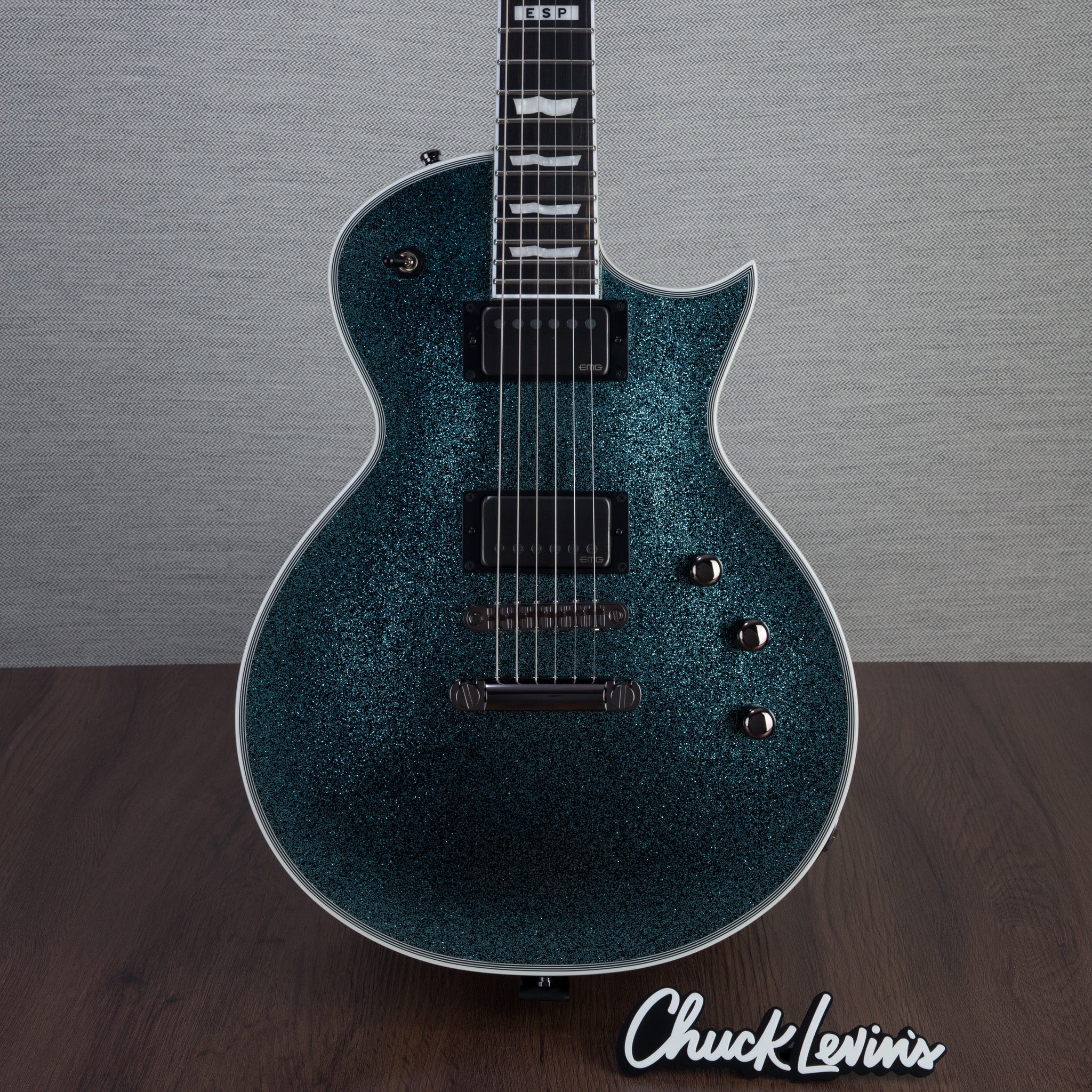 ESP E-II Eclipse DB Electric Guitar - Granite Sparkle - #ES5662213