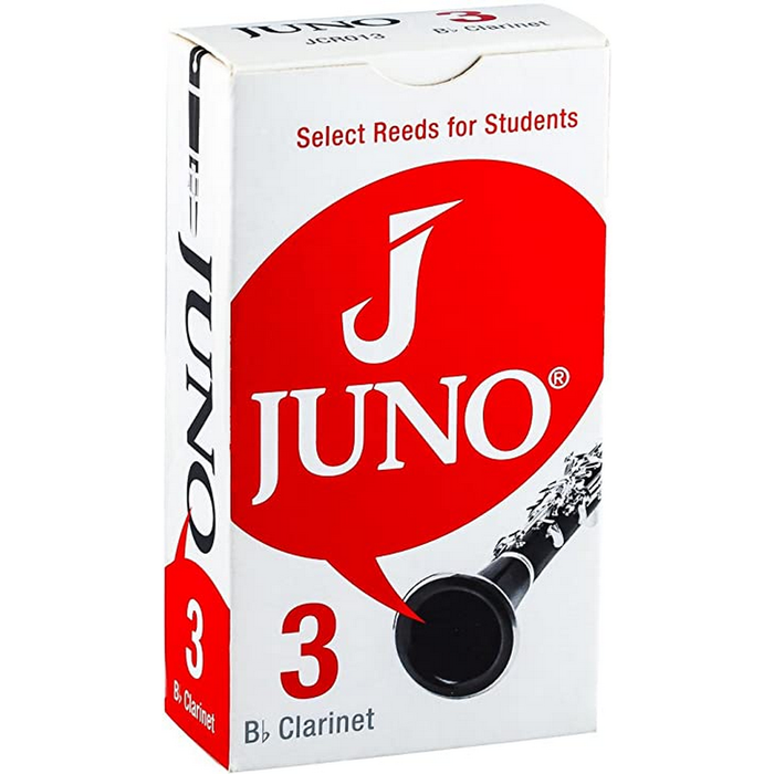 Juno Bb Clarinet Reeds - #3.0 , Box of 25