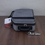 Marcus Bonna Double Case for Alto and Soprano Sax with Curved Detachable Neck - Cationic Gray