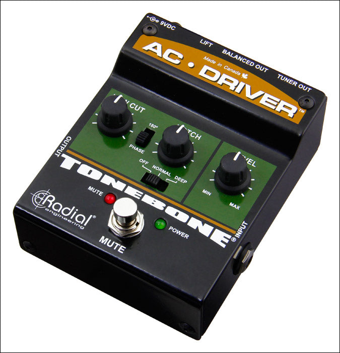 Radial AC-Driver Acoustic Instrument Preamp