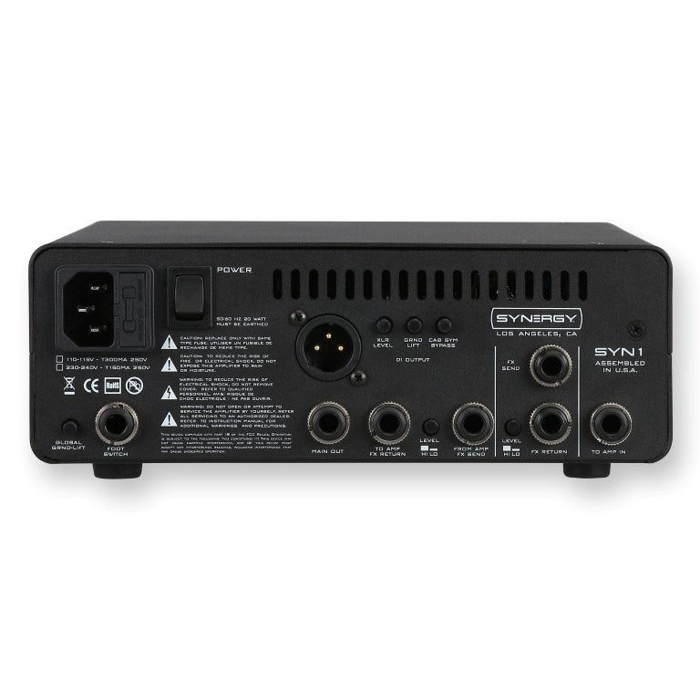 アンプ SYNERGY AMPS SYN-1 Synergy Amps SYN1 Preamp – Chuck Levin's Washington Music Center