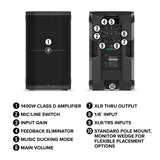Mackie Thump 210 10-Inch 1400-Watt Compact Powered Loudspeaker - New