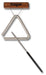 TreeWorks TRE-HS04 4-Inch Triangle W/ Beater/Striker & Holder