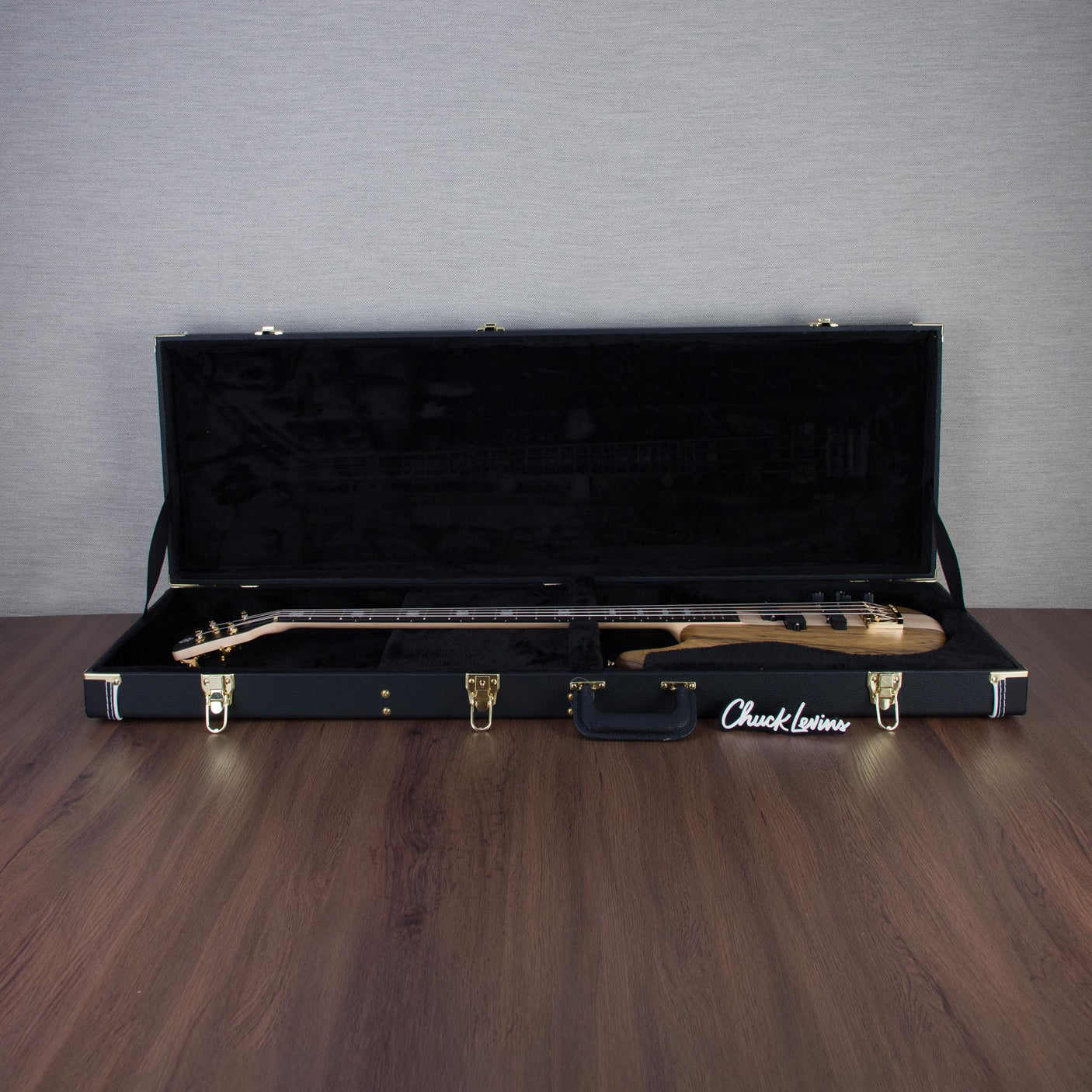 Spector Euro 4 LT Solid Korina Wings Electric Bass Guitar - Natural Satin - CHUCKSCLUSIVE - #NB23506