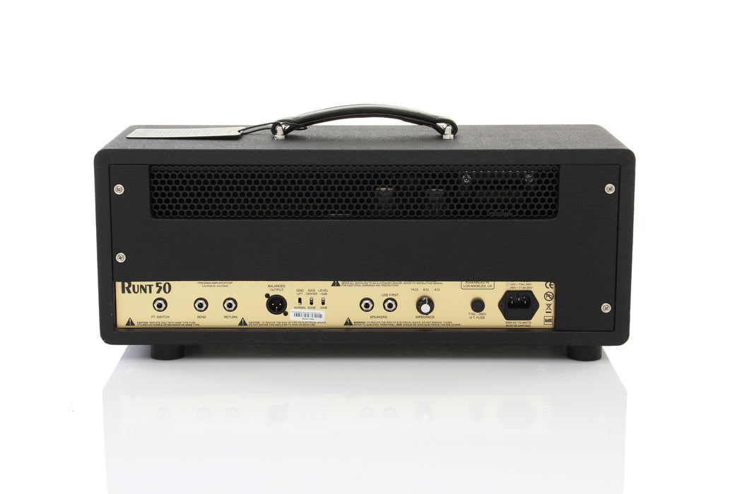 Friedman Runt-50 50-Watt 2-Channel Guitar Amplifier Head - New