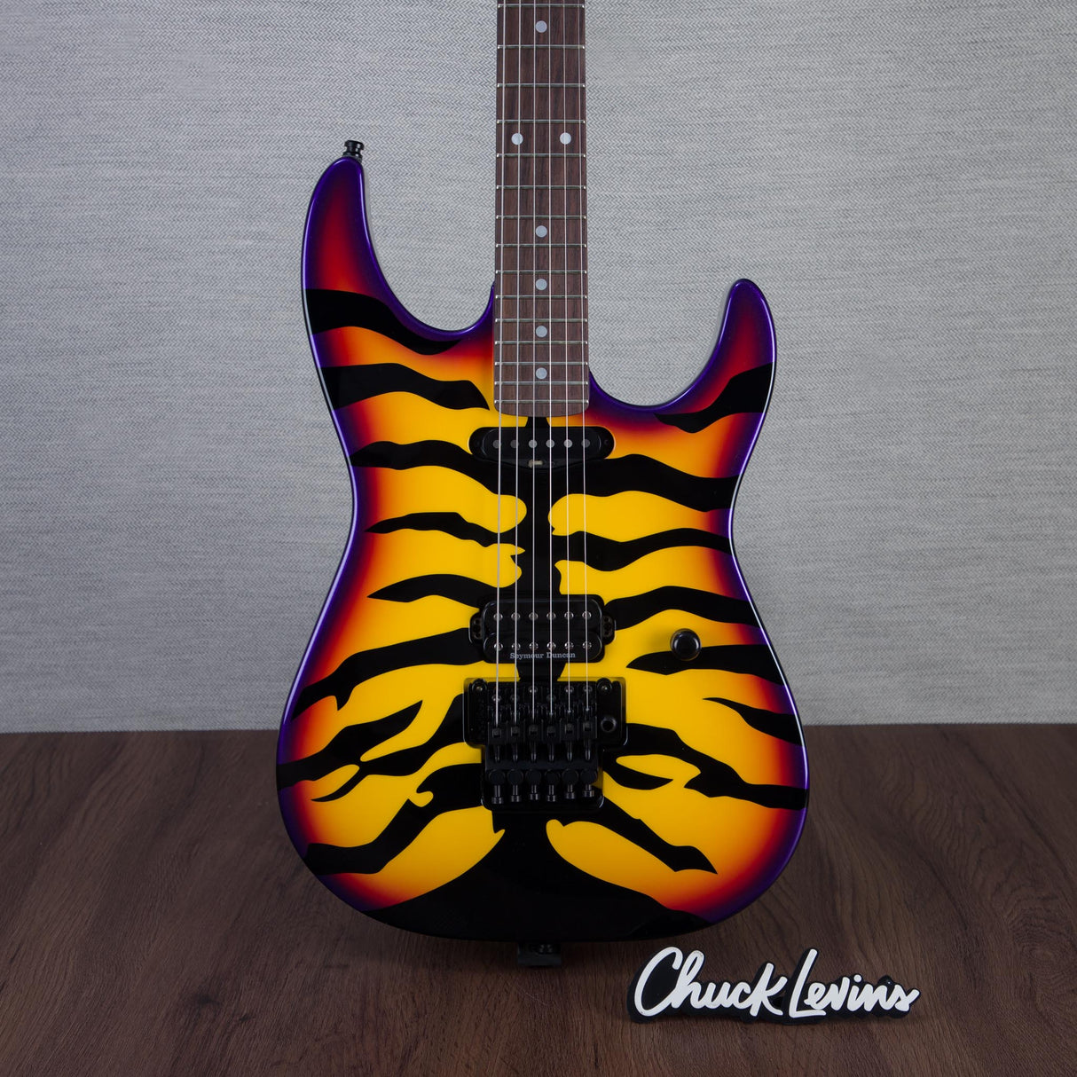 ESP George Lynch Signature Electric Guitar - Sunburst Tiger - #E7580242