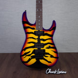 ESP George Lynch Signature Electric Guitar - Sunburst Tiger - #E7580242