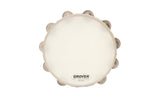 Grover T1/GS Projection Plus 10" Single Row Tambourine, German Silver Jingles