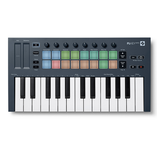 Novation FLKey Mini 25-Key FLStudio MIDI Keyboard Controller