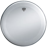 Remo 24" Smooth White Powerstroke 3 Resonant Bass Drum Head, No Stripe