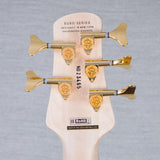 Spector Euro 5 LT Solid Korina Wings 5-String Electric Bass Guitar - Natural Satin - CHUCKSCLUSIVE - #NB23465
