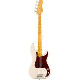 Fender American Professional Precision Electric Bass Guitar, Maple Fingerboard - Olympic White