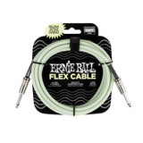 Ernie Ball 10-Feet Flex Instrument Cable Straight/Straight - Glow in Dark