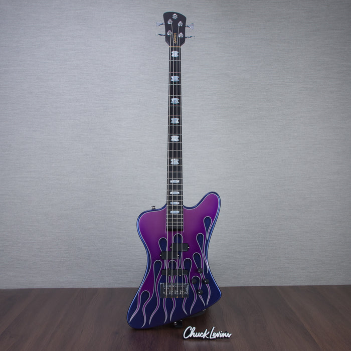 Spector USA Custom NS-2X Hot Rod Series Painted by Dan Lawrence Electric Bass Guitar - Hot Rod #5 - CHUCKSCLUSIVE - #1701