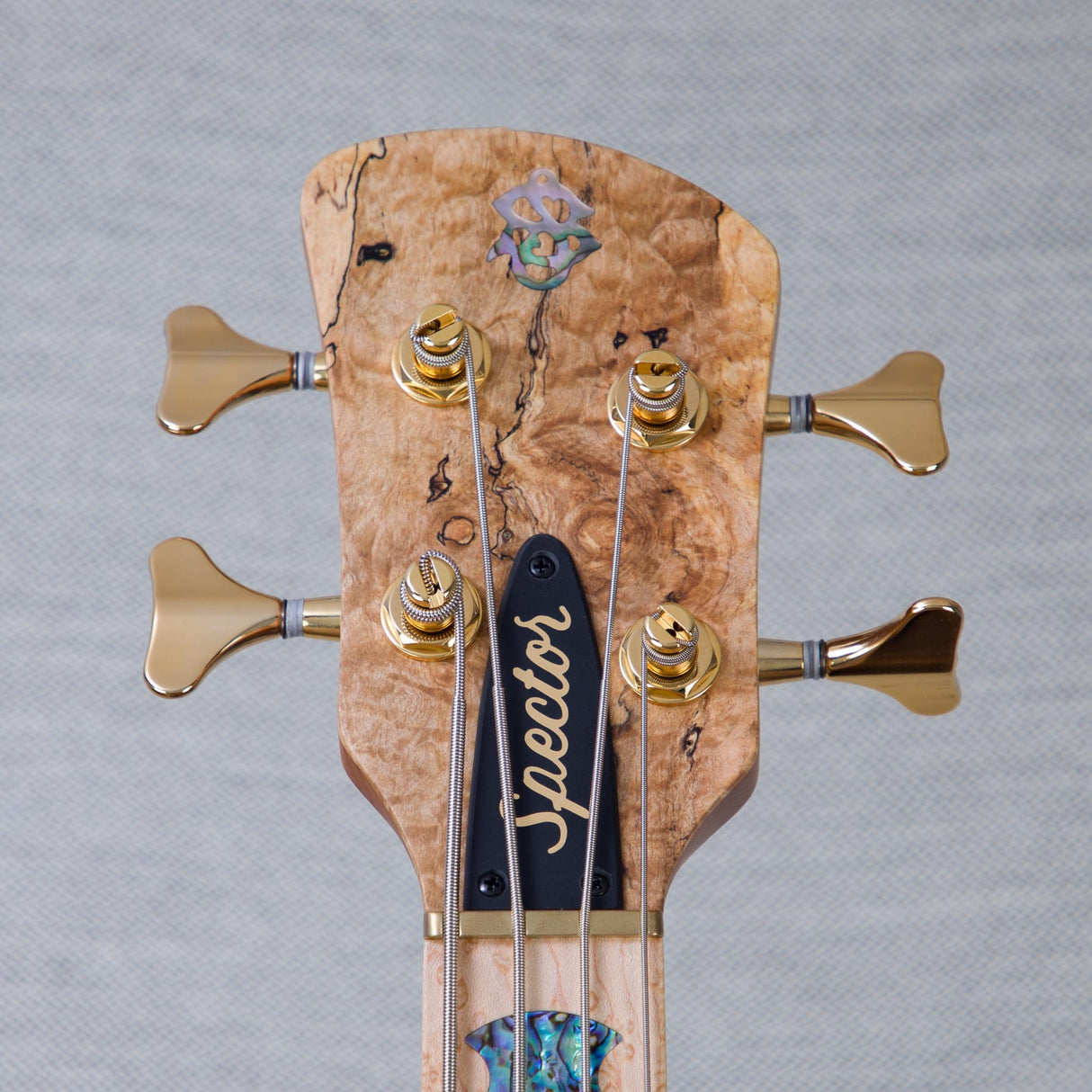 Spector USA Custom NS-2 Electric Bass Guitar - Chestnut Natural - #2200