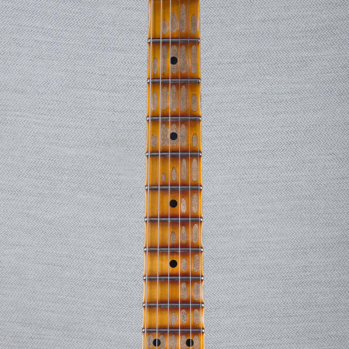 Fender Custom Shop 70th Anniversary Limited Edition 1954 Stratocaster Super Heavy Relic Electric Guitar - Wide Fade 2-Tone Sunburst - #XN4059