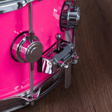 DW 6.5 x 14-Inch Collector's 333 Maple Snare Drum - Neon Hot Pink