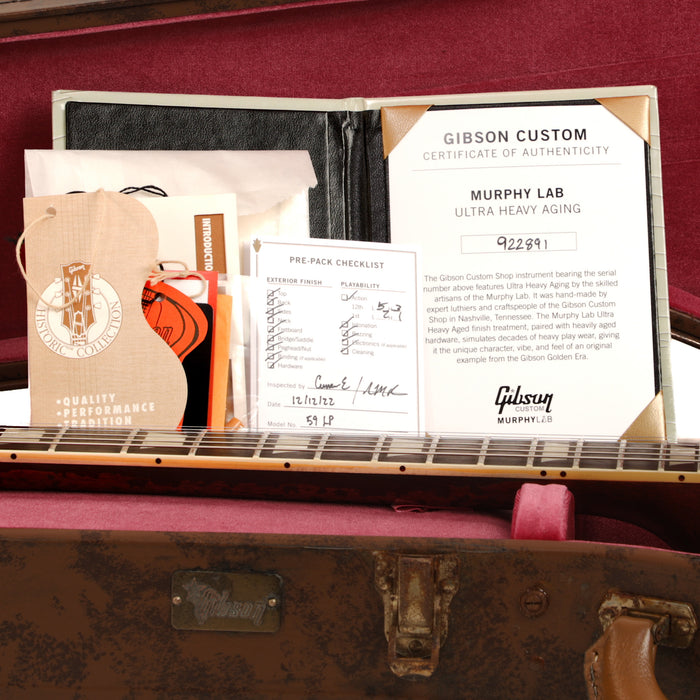 Gibson Murphy Lab 1959 Les Paul Standard - Ultra Heavy Aged Iced Tea Burst - CHUCKSCLUSIVE - #922891