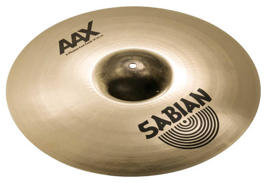 Sabian 18" AAX X-Plosion Fast Crash Cymbal - New,18 Inch