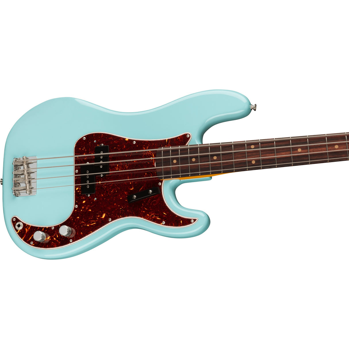 Fender American Vintage II 1960 Precision Bass Guitar - Rosewood Fingerboard, Daphne Blue - Mint, Open Box