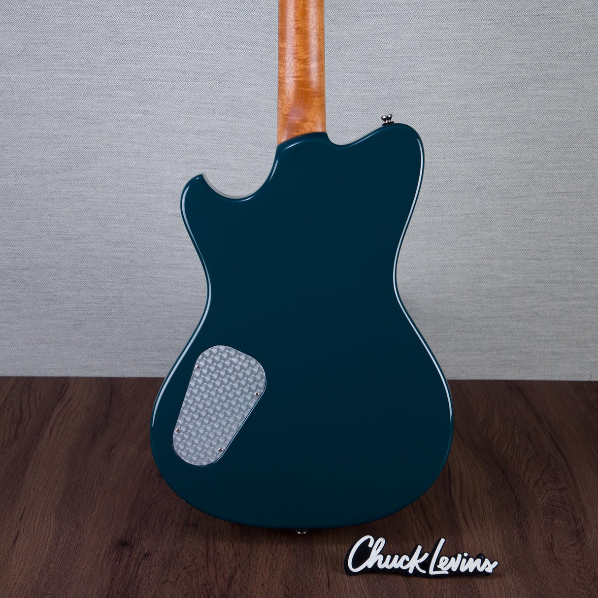 Powers Electric A-Type Electric Guitar - Fjord Green - #B253
