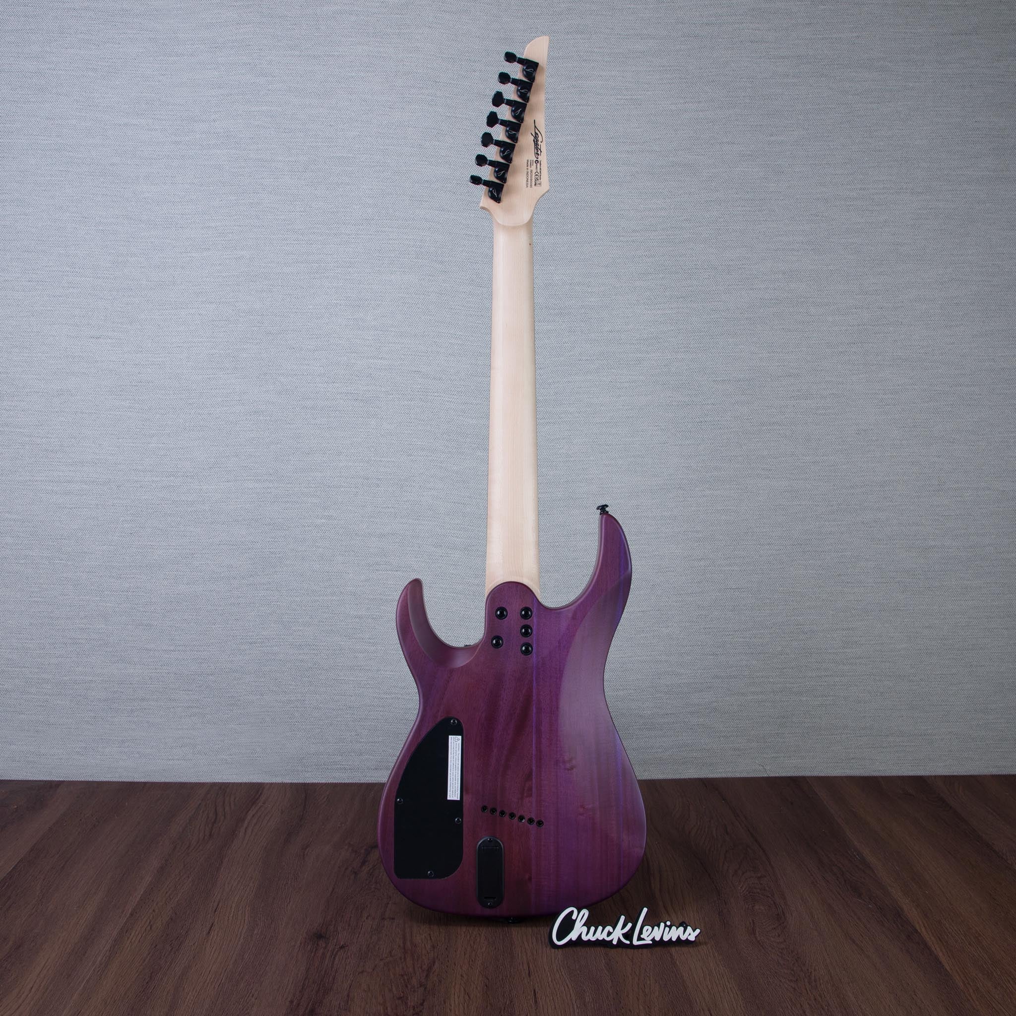 ギター Strictly 7 Guitars Purple NT 7 Cobra Legator N7FSS Ninja Super Shred Multiscale 7-String Electric