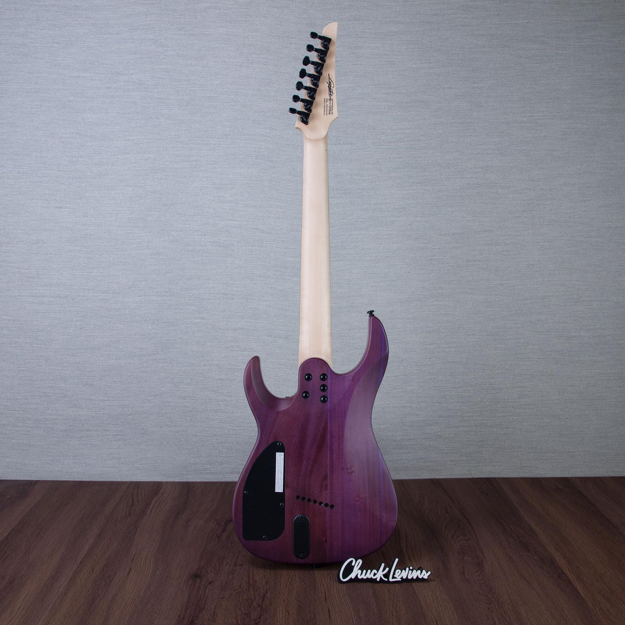 Legator N7FSS Ninja Super Shred Multiscale 7-String Electric Guitar - Satin Purple QM - #IM25090095