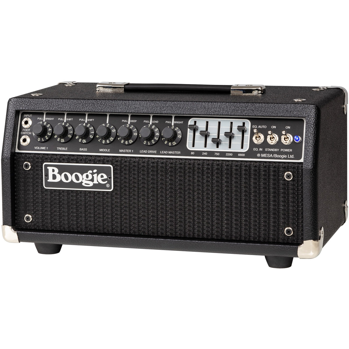 Mesa/Boogie Mark IIC+ Guitar Amplifier Head - Black Bronco/Black Grille - Mint, Open Box