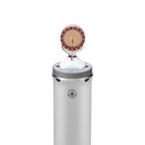 Yamaha YCM705 W Condenser Microphone with Shock Mount and Pop Filter - White