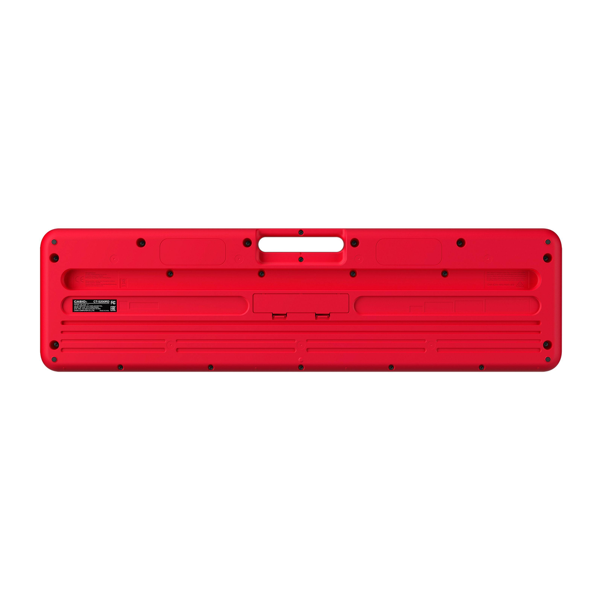 CASIO Casiotone 61-Key Portable Keyboard - Red
