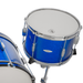 C&C Drums Player Date II Big Band 3-Piece Shell Pack - Blue Sparkle Wrap