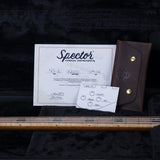 Spector USA Custom NS-2 Electric Bass Guitar - Chestnut Natural - #2200