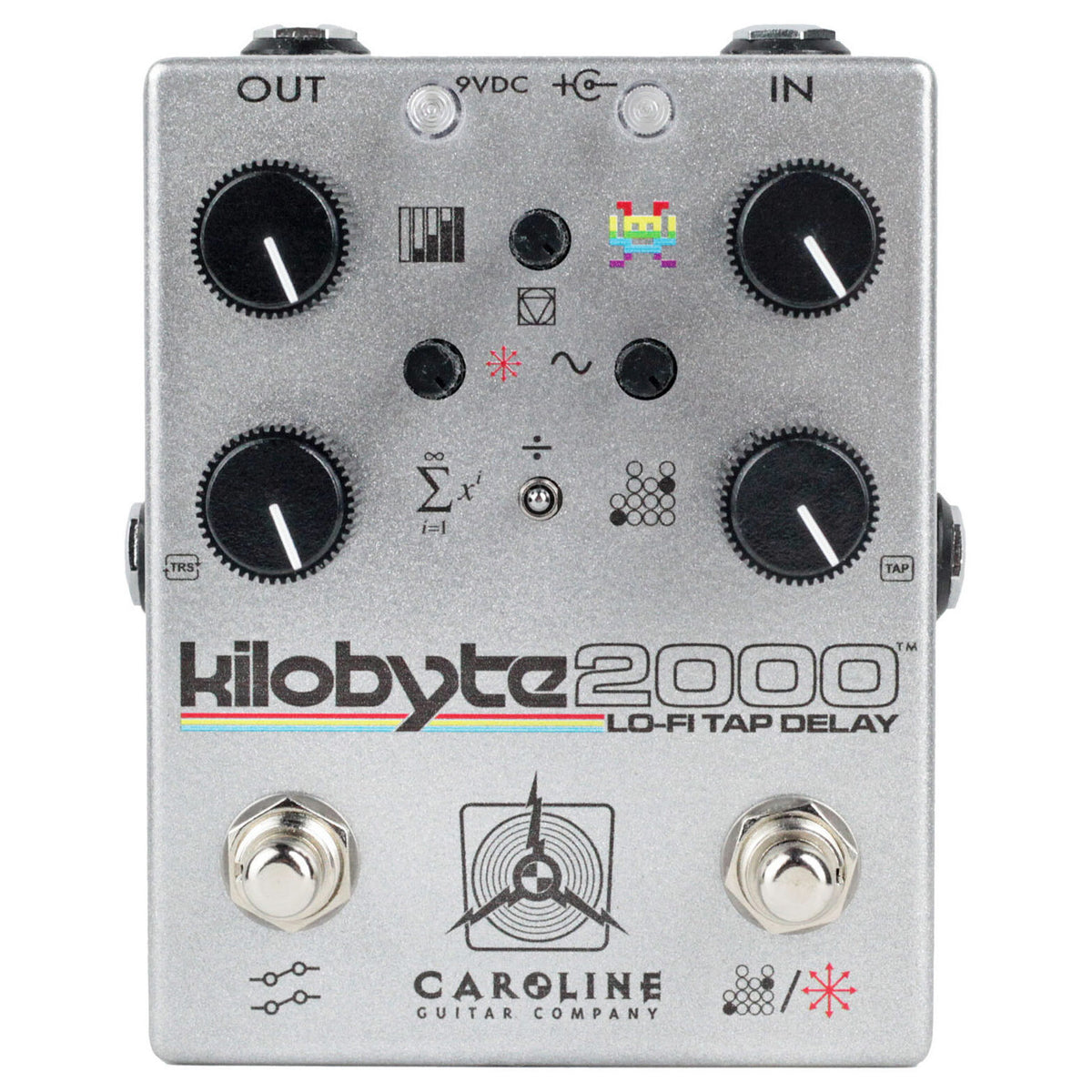 Caroline Guitar Company Kilobyte-2000 Lo-Fi Tap Delay Guitar Effects Pedal