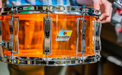 Ludwig 14 x 6.5-Inch Vistalite Snare Drum - Amber - New