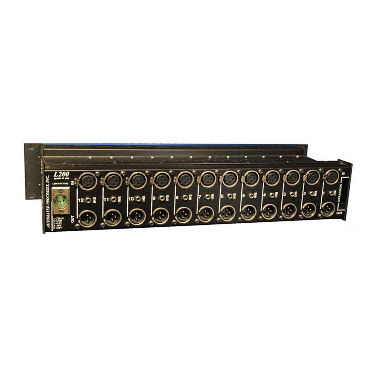 API L200R 12-Slot 200 Series Module Rack
