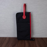 Gard Nylon Drumstick Bag - Black with Red Accent - CHUCKSCLUSIVE