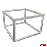 ProX XSA-2X2-24 LUMOStage 2 Foot X 2 Foot X 24 Inch High Acrylic Platform Riser Section W-Clamps and 4 Side Acrylic Covers