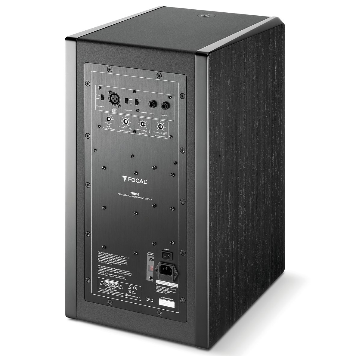 Focal Trio6ST Black 3-Way Active Monitor