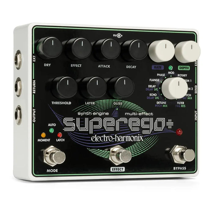 Electro-Harmonix Superego Plus Synth Engine Multi-Effects Pedal