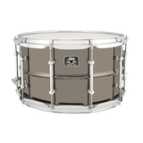Ludwig Universal Metal 8x14 Brass Shell Snare Drum, Chrome-Plated Hoops