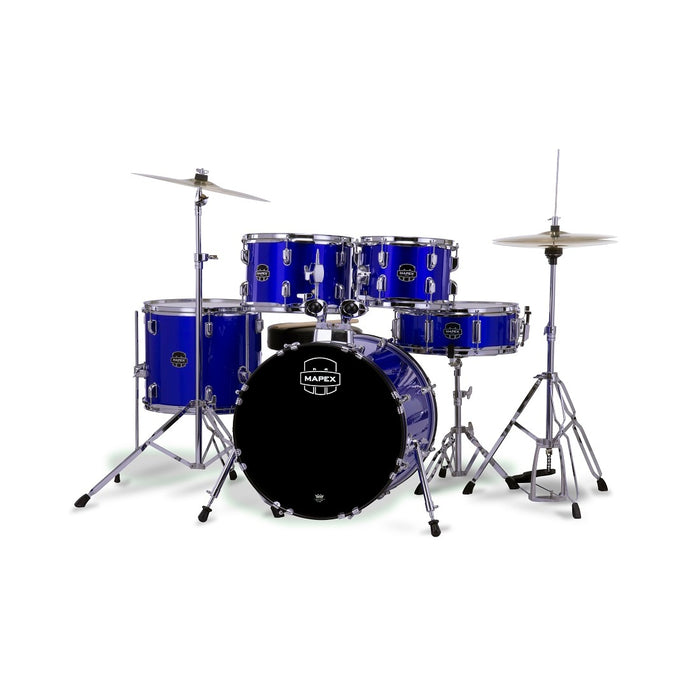 Mapex Comet 5-Piece Drum Set with 20-Inch Kick - Indigo Blue