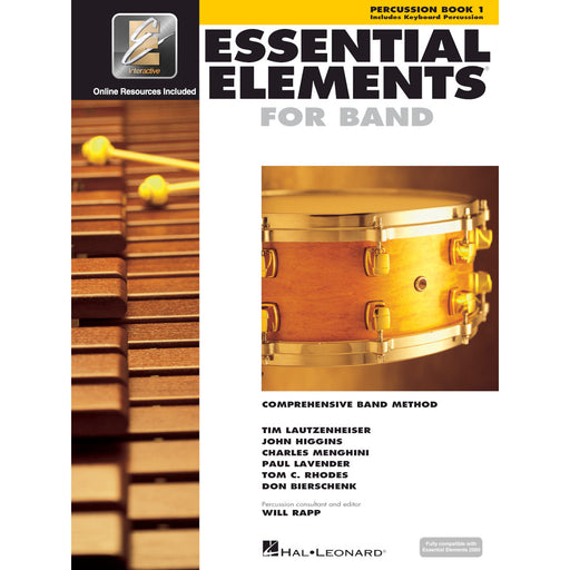H.Leonard Essential Elements for Percussion - Book 1