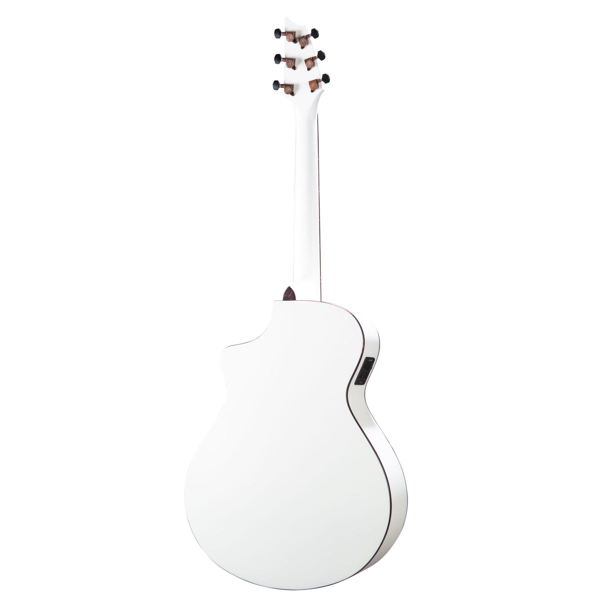 Breedlove Discovery S Concert Acoustic Electric Guitar - Satin White