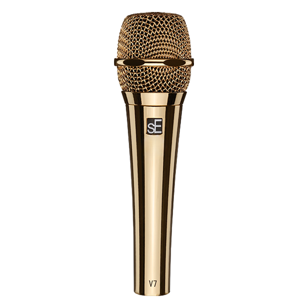 sE Electronics V7 Gold Dynamic Supercardioid Handheld Vocal Microphone
