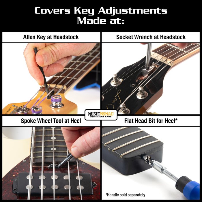 Music Note Rod MusicNomad Premium Guitar Tech Truss Rod Wrench Set – Chuck Levin's ...