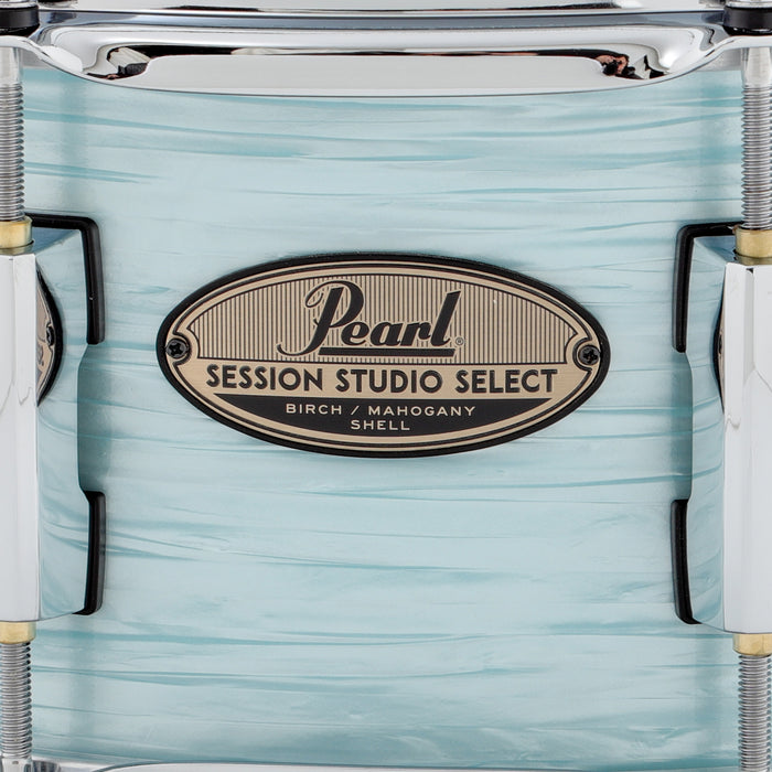 Pearl 14" x 5.5" Session Studio Select Snare Drum - Ice Blue Oyster - New,Ice Blue Oyster