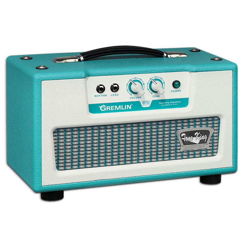 Tone King Gremlin Compact 5-Watt Guitar Amplifier Head - Turquoise - Mint, Open Box