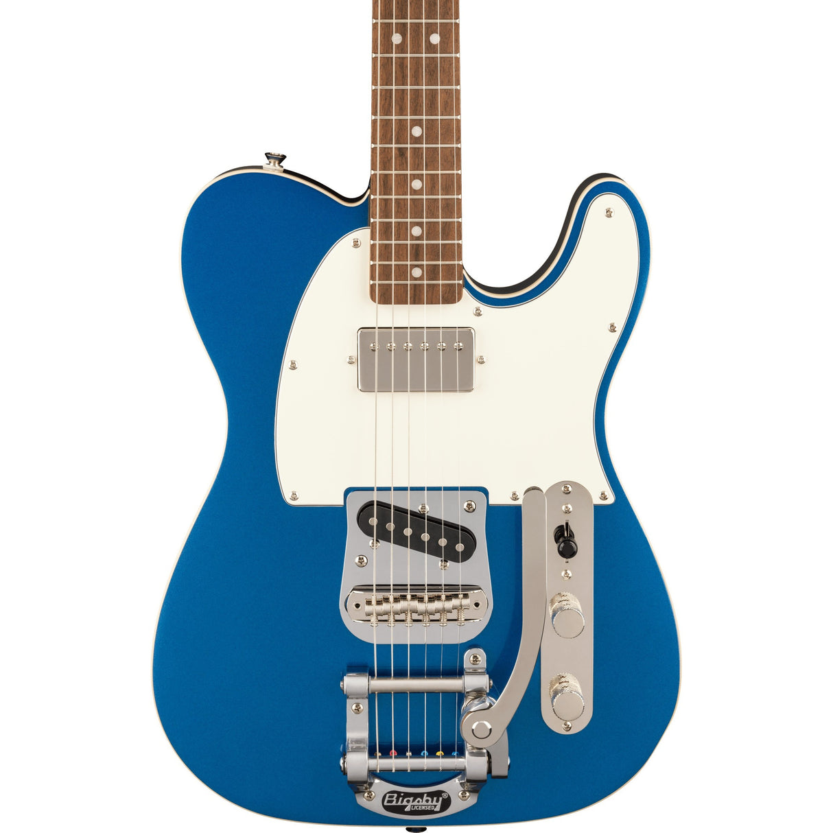 Squier Classic Vibe Custom Telecaster Bigsby Electric Guitar - Lake Placid Blue