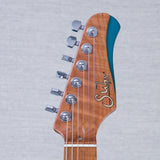 Suhr Limited Edition Classic S Antique Metallic Electric Guitar - Ocean Turquoise Metallic - #78113