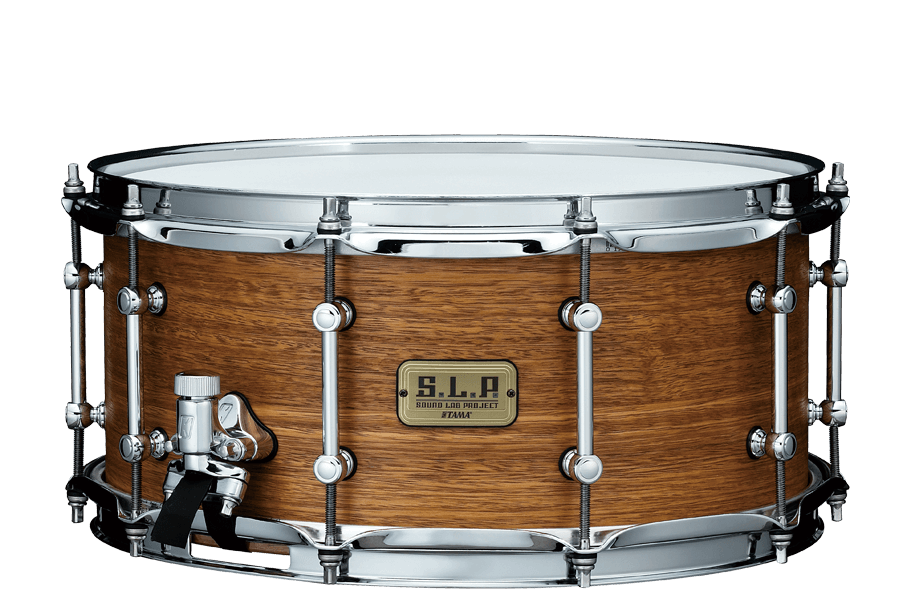 Tama 14" x 6.5" S.L.P. Bold Spotted Gum Snare Drum